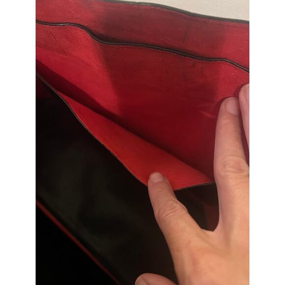 Diane von Furstenberg Voyage Ready To Go Large Croc Embossed Leather Tote - Picture 8 of 10